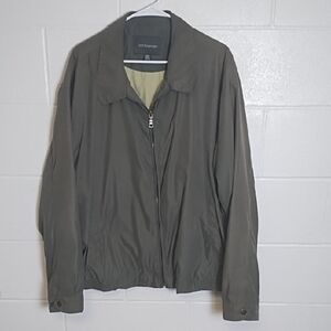 Croft & Barrow Olive Green Jacket @ Outside Pockets 2 Inside Pockets Soft Sueded